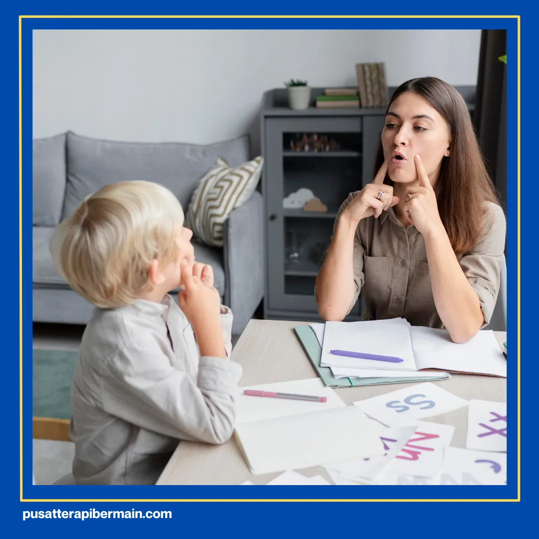 Melatih Fokus Anak Speech Delay